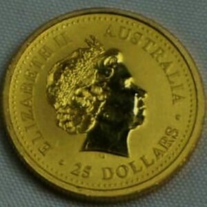 Uncirculated 1999 Australian  24k Gold Coin