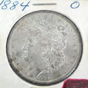 1884 Uncirculated US  Morgan Silver Dollar