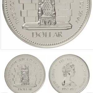 1952-1977 Canada Uncirculated Silver Dollar Coin